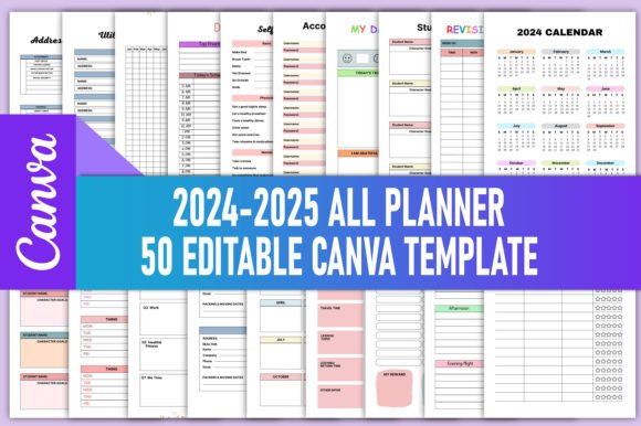 50 Editable Canva KDP Interior 2024–2025: A Practical Toolkit for Planners That Actually Fit Real Life