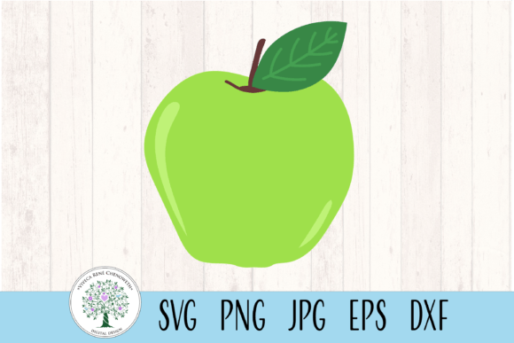Green Apple: A Fresh Design Asset for Teachers & Creators