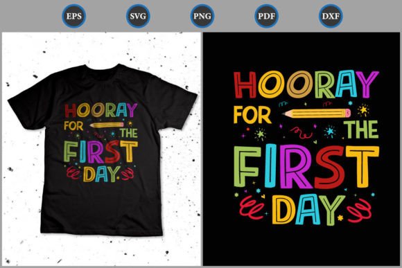 Hooray for the First Day: Versatile, Print-Ready Back to School T-Shirt Designs That Spark Joy