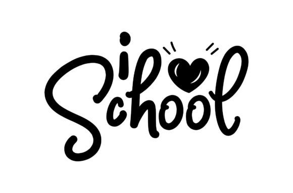I Love School SVG Design: A Practical Creative Asset for Educators, Makers, and Small Businesses
