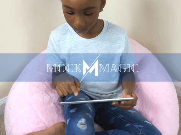 Kids Ash Shirt Mockup Bella Canvas 3001Y