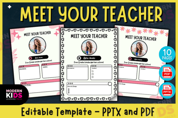 Meet Your Teacher Template: Building Real Connections Before the First Bell Rings