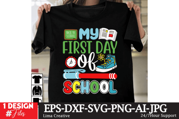 My First Day of School: A Thoughtful, Ready-to-Use Digital Design Resource