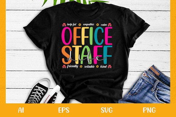 Office Staff Life Appreciation T-Shirt: A Practical Choice for Thoughtful Recognition
