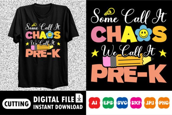 Some Call It Chaos, We Call It Pre-K: The Perfect Digital Design for Back-to-School Joy