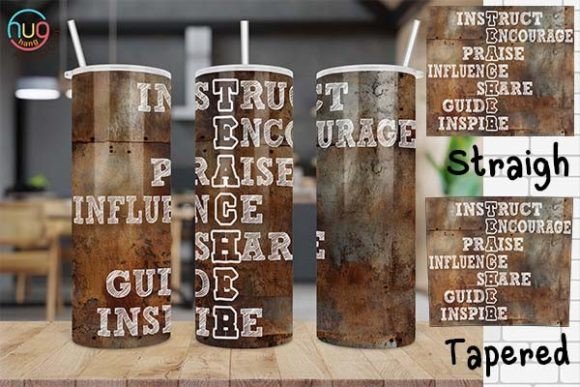 Teacher Rusted Metal Tumbler: A Practical Digital Asset for Educators and Creative Professionals